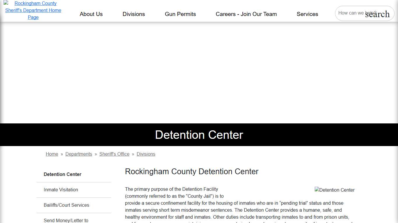 Detention Center - Rockingham County NC